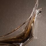 Smoked glass catchall from the seventies.