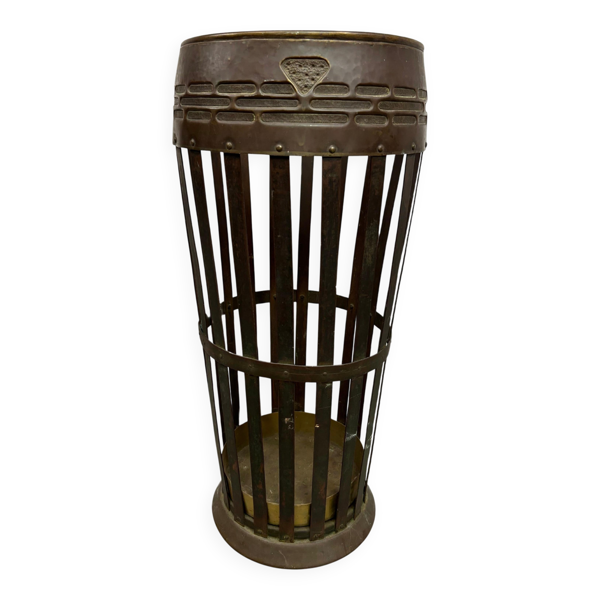 Art Nouveau umbrella stand