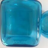 Lot 3 jars of blue apothecary