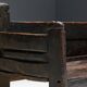 Banc Brutaliste Wabi Sabi, France, 19ème Siècle