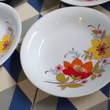 12 vintage Bavaria Winterling soup plates