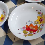 12 vintage Bavaria Winterling soup plates