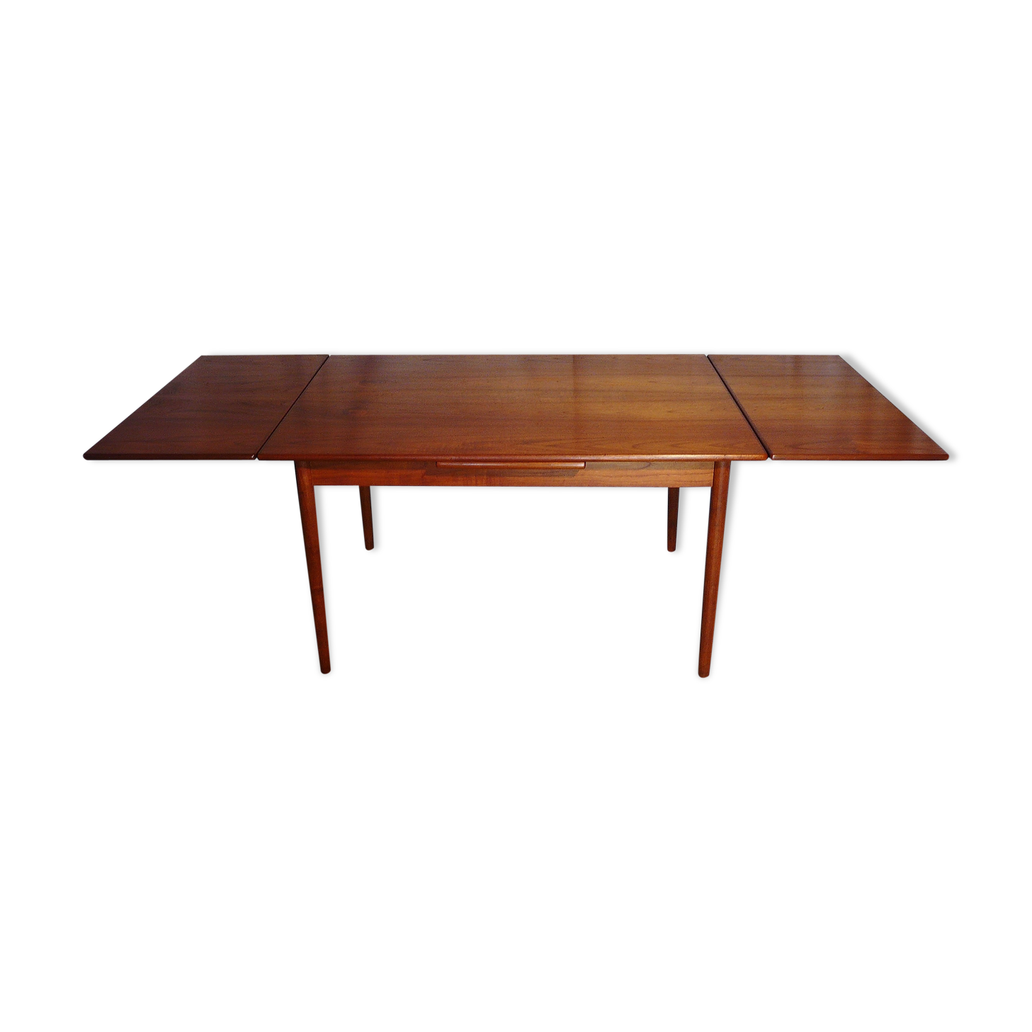 Verner Pedersen Danish teak expandable table