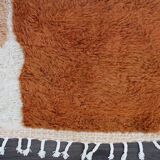 Tapis en laine petit taille de oued zem taille 100 x 200 cm