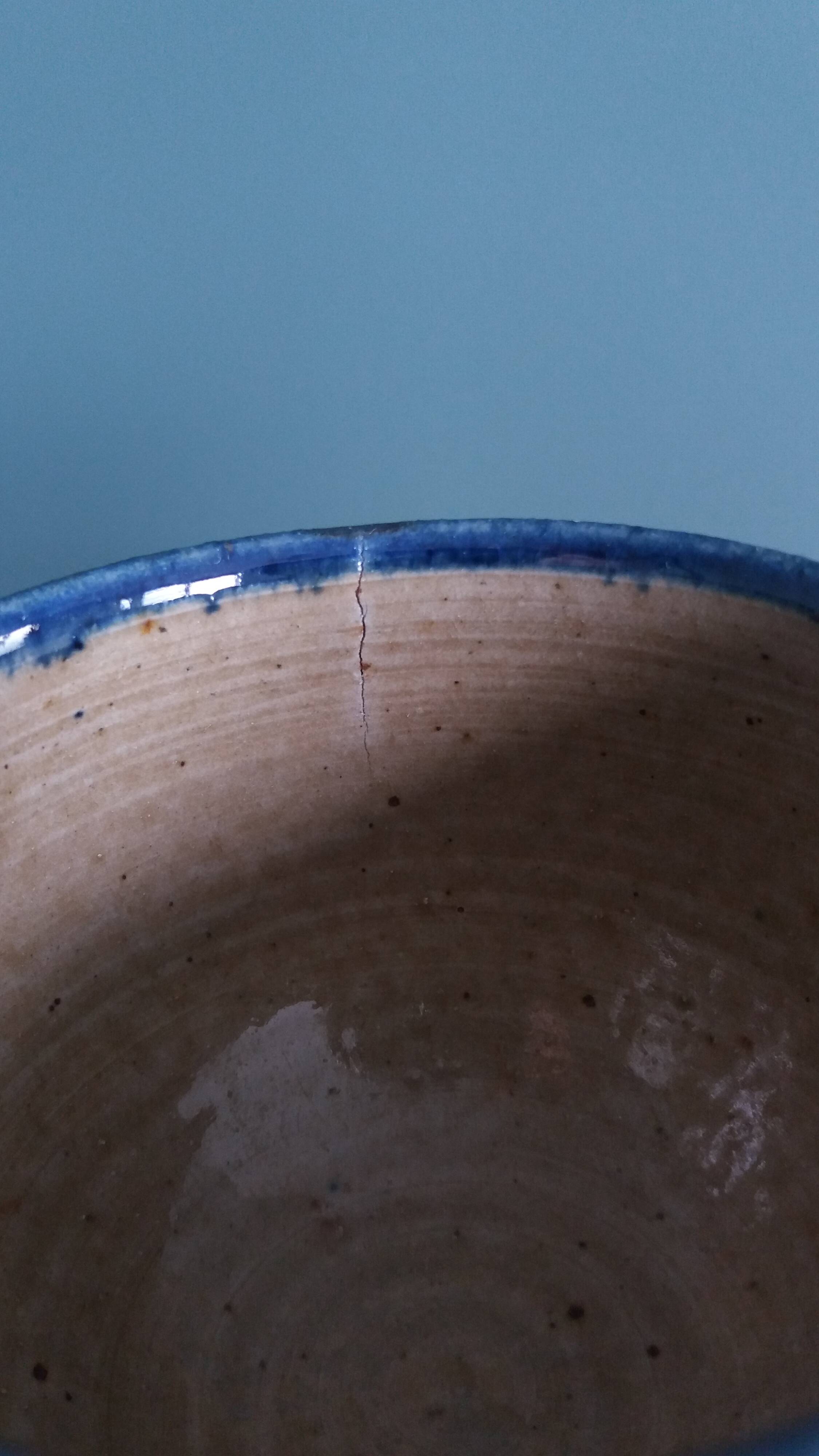 Signed and dated stoneware chalices