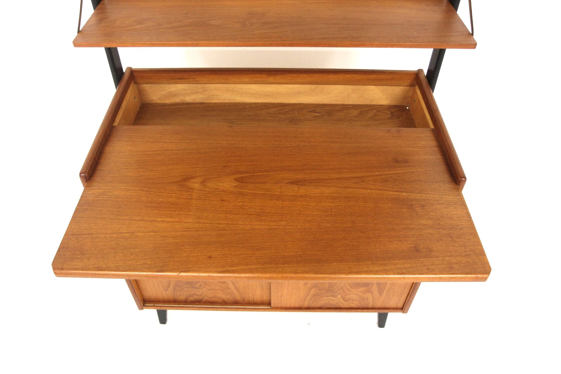 Secrétaire scandinave en teck, Suède, 1960