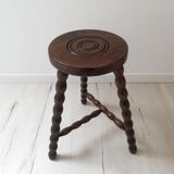 Vintage tripod stool