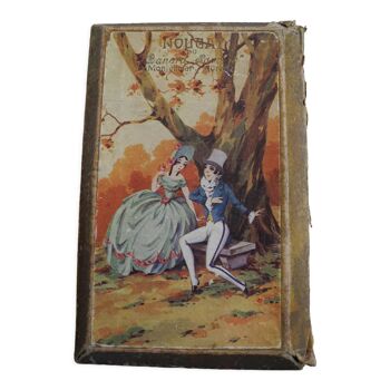 Old “wild duck” nougat box from Montelimar 1900
