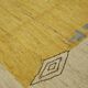 Hand-Knotted Turkish Contemporary 254 cm x 312 cm Beige Wool Carpet