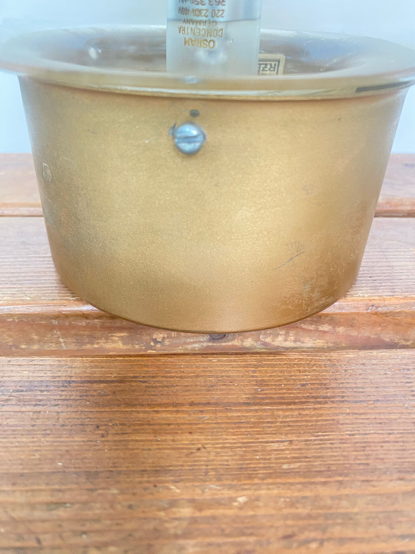 Vintage 70's wall-mounted ceiling light