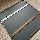 70s tubular chrome design mirror