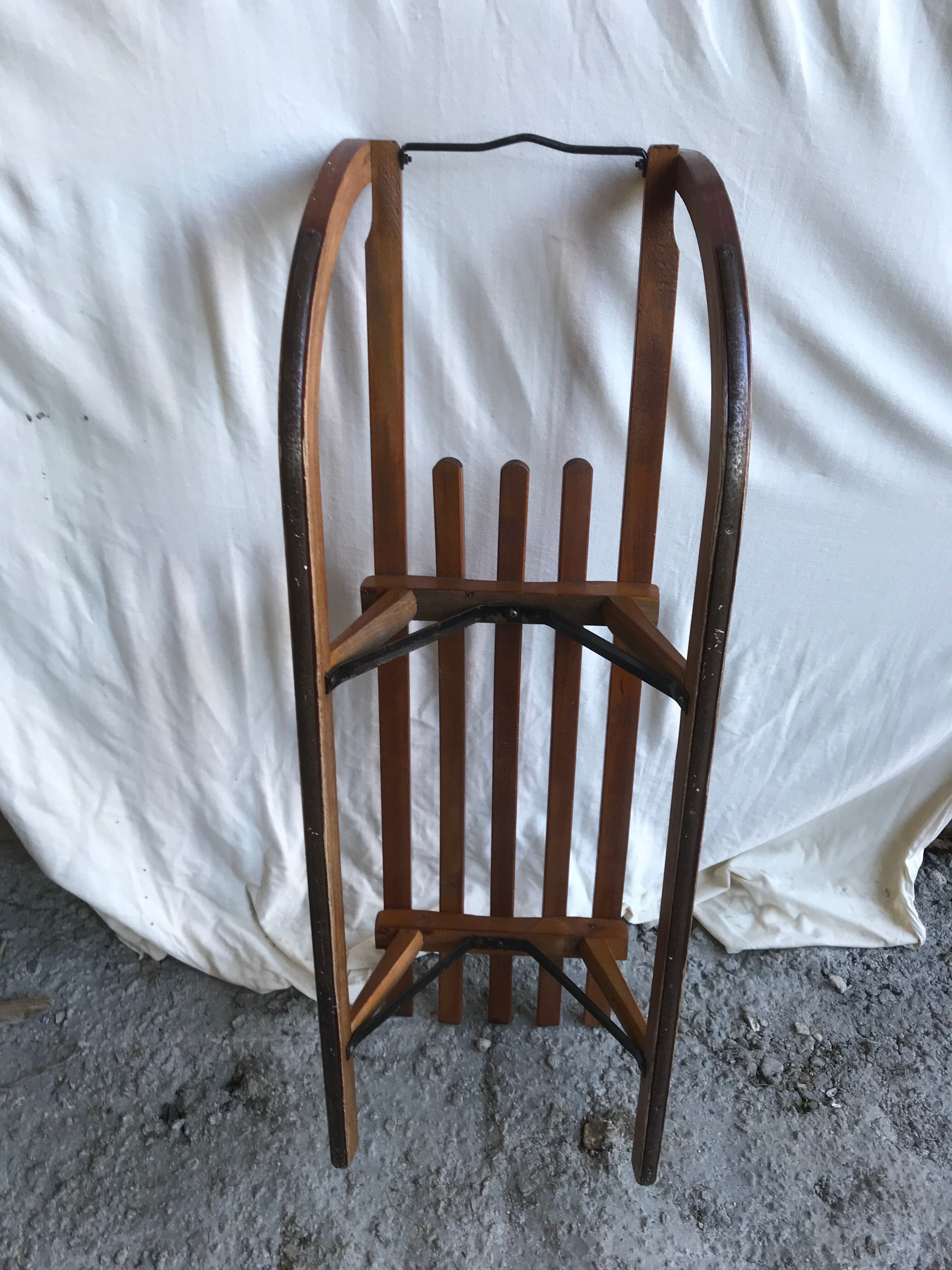 Former davos germina wood sledge