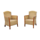 Wicker armchairs