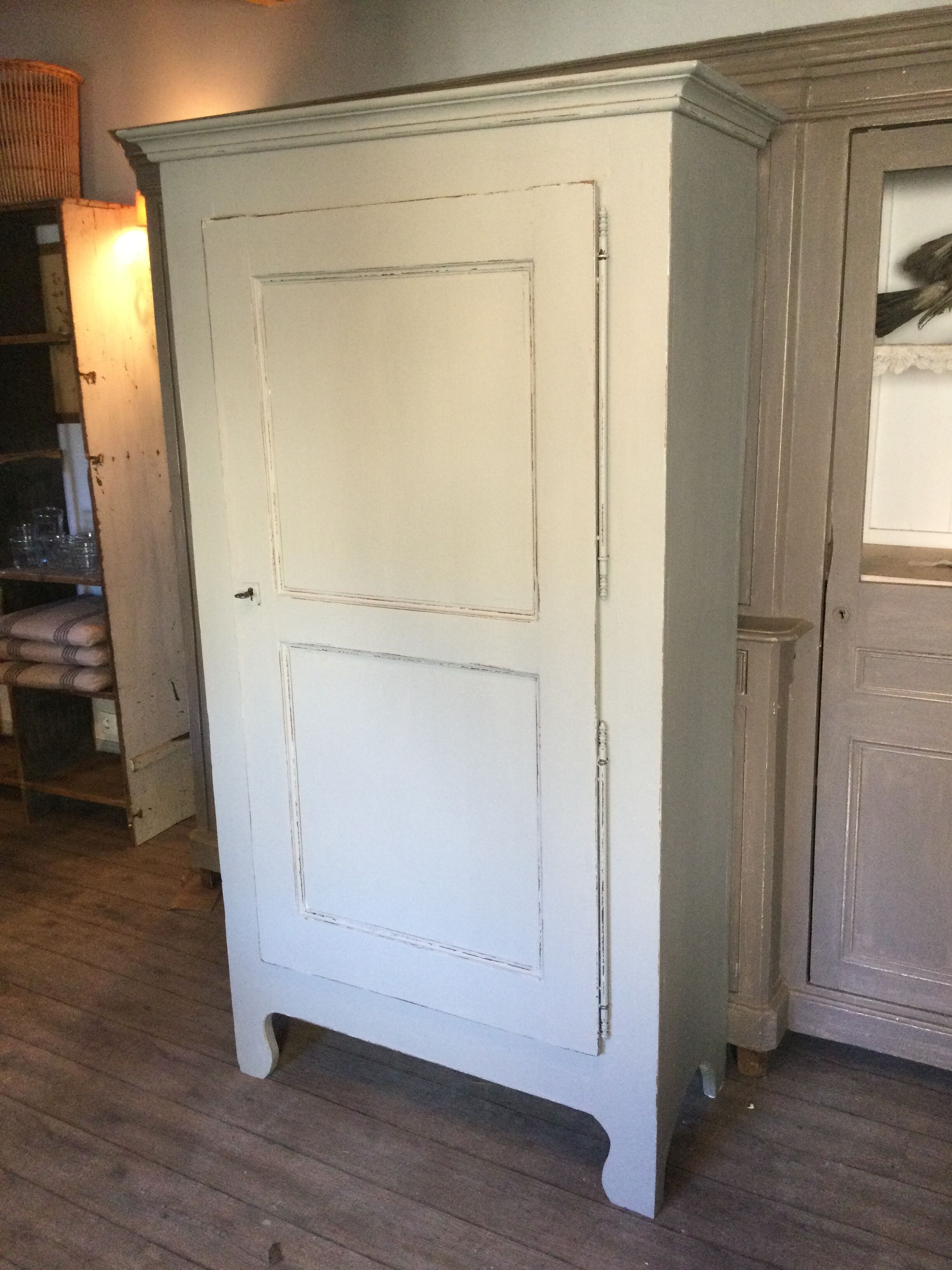 Antique knitted cabinet