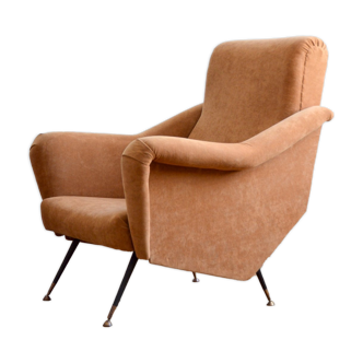 Italian armchair by Aldo Morbelli for Isa Bergamo 1950s