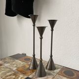 Trio of Memphis candlesticks