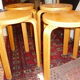 Tabouret en bois
