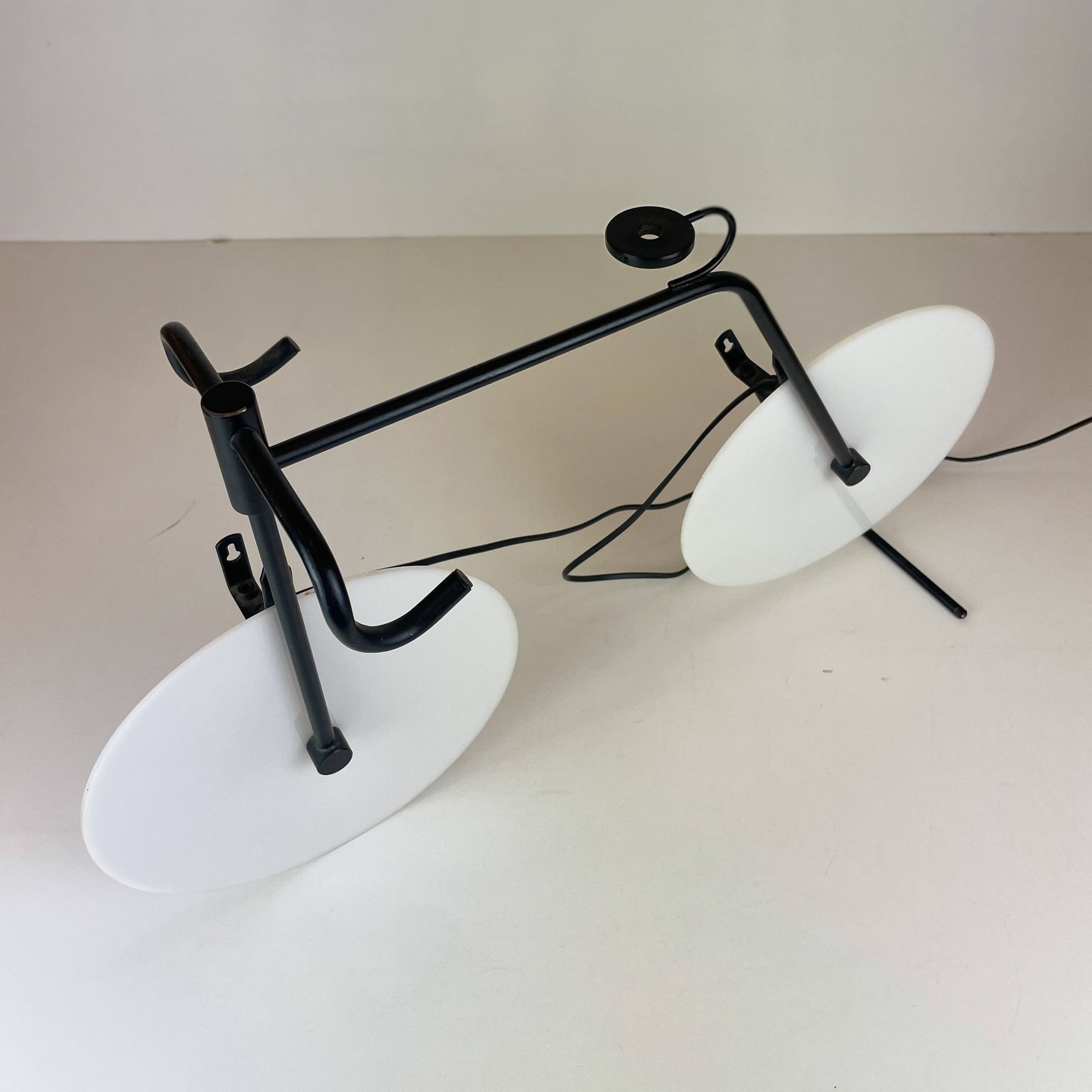 Bicycle Wall or Table Lamp by BAG Turgi from 1980'