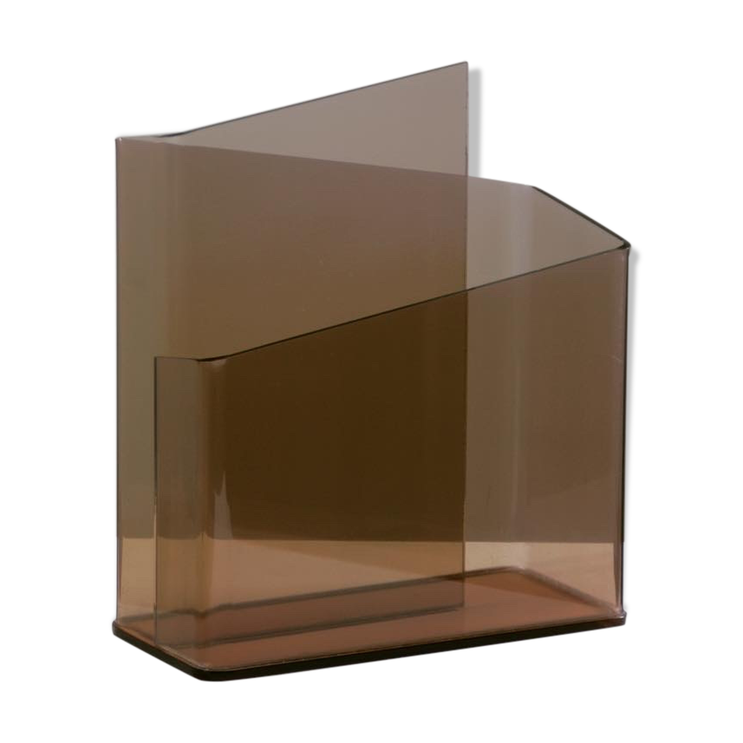 Plexiglass magazine rack for Roche Bobois, France 1970s