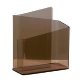 Plexiglass magazine rack for Roche Bobois, France 1970s