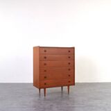 Mid-Century Danish Teak Chest of Drawers, 1960s.