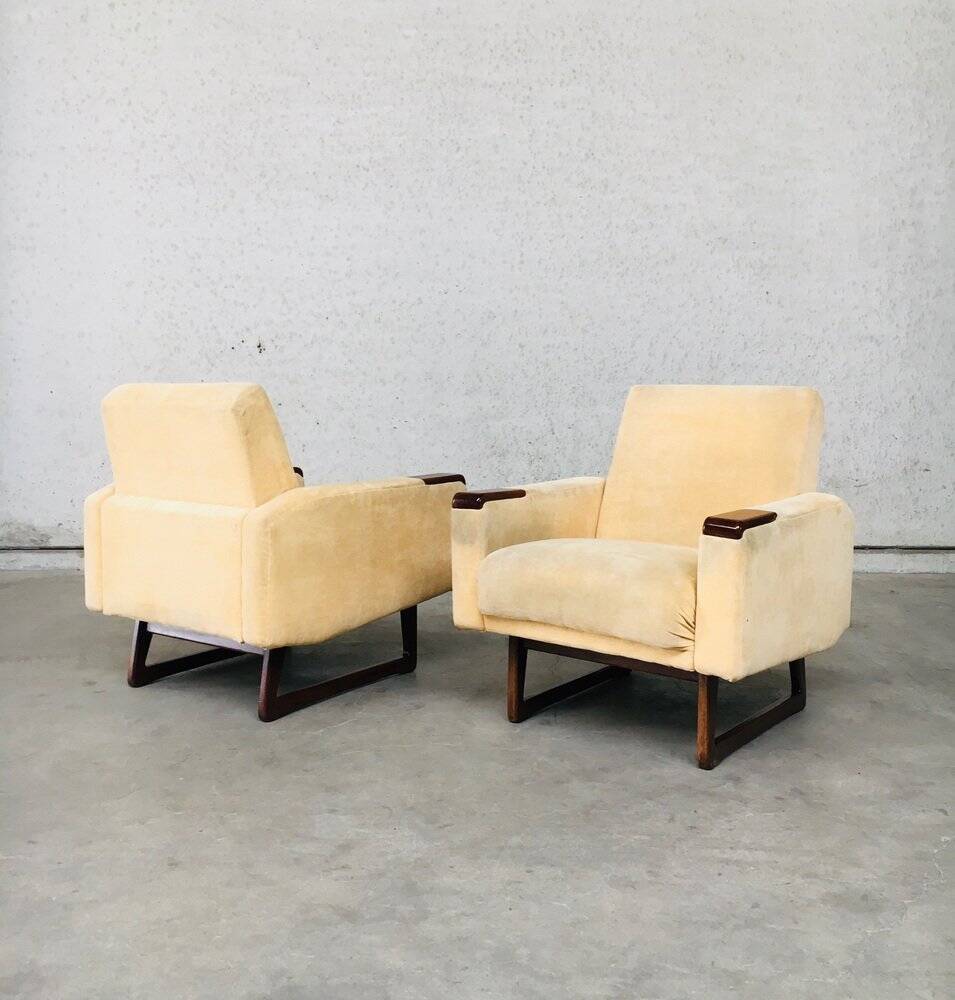 Set of Midcentury Danish Armchairs, 1950s