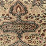 Brown & Cream Handmade Persian Rug, 196x260Cm