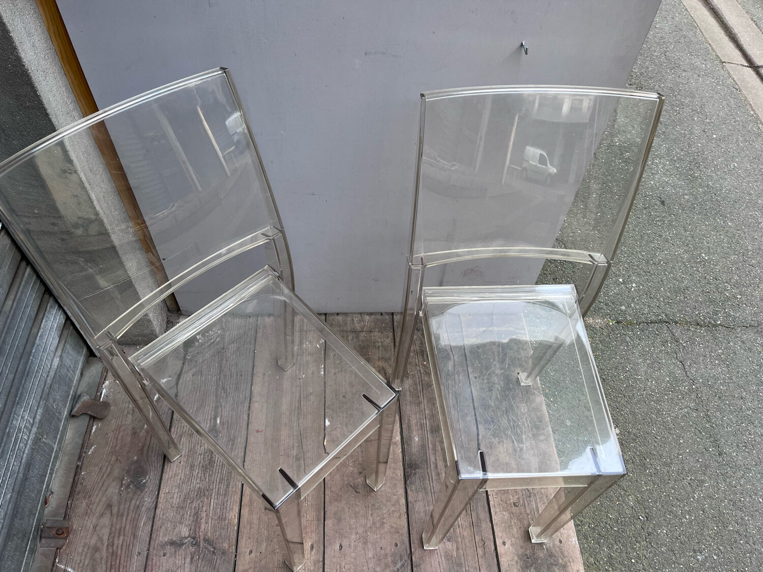 Paire de chaises La Marie Philippe Starck édition Kartell
