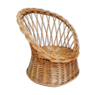 Child rattan chair