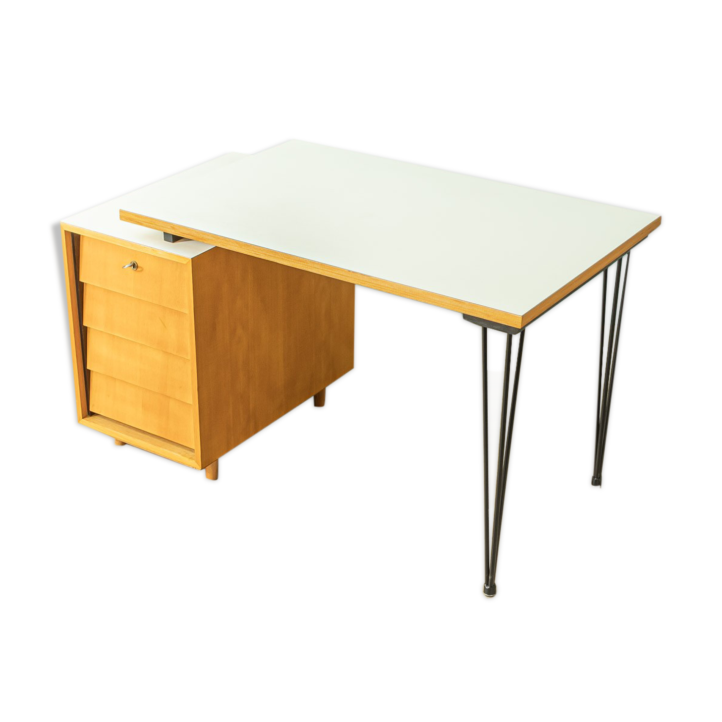 Bureau des années 1950, oldenburger möbelwerkstätten