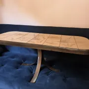 Vallauris coffee table "The Wheel"