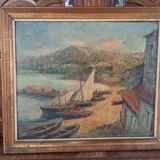 Huile sur toile ancienne Signée ZAWACKI