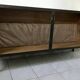 Black forged steel sideboard