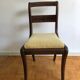 Chaise en acajou