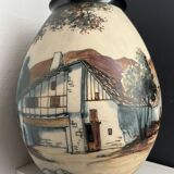 Large Ciboure vase signed Le Corrone, 1960s
