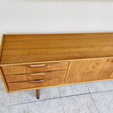 Scandinavian teak row