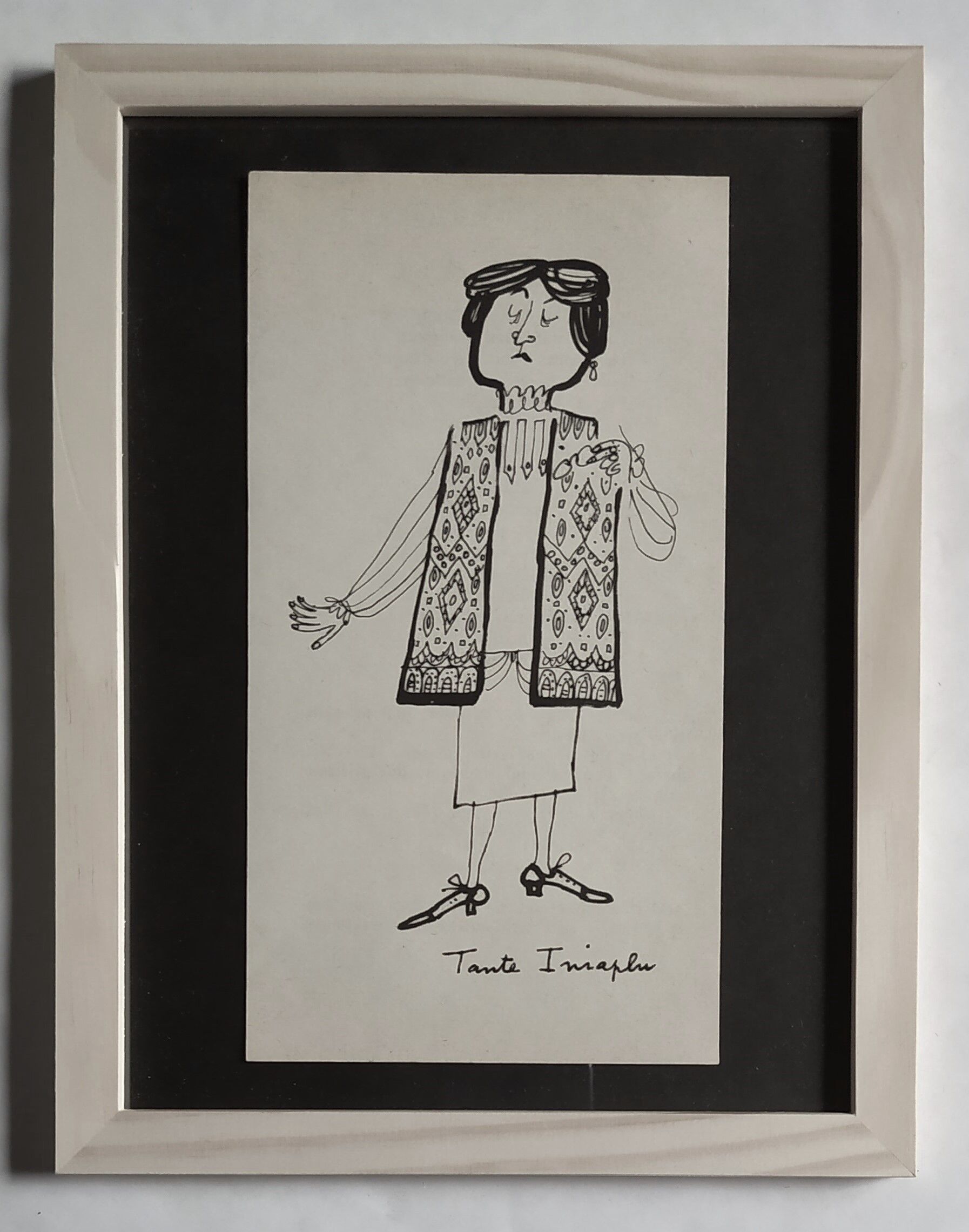 Illustration daninos -family series- " aunt iniaplu "