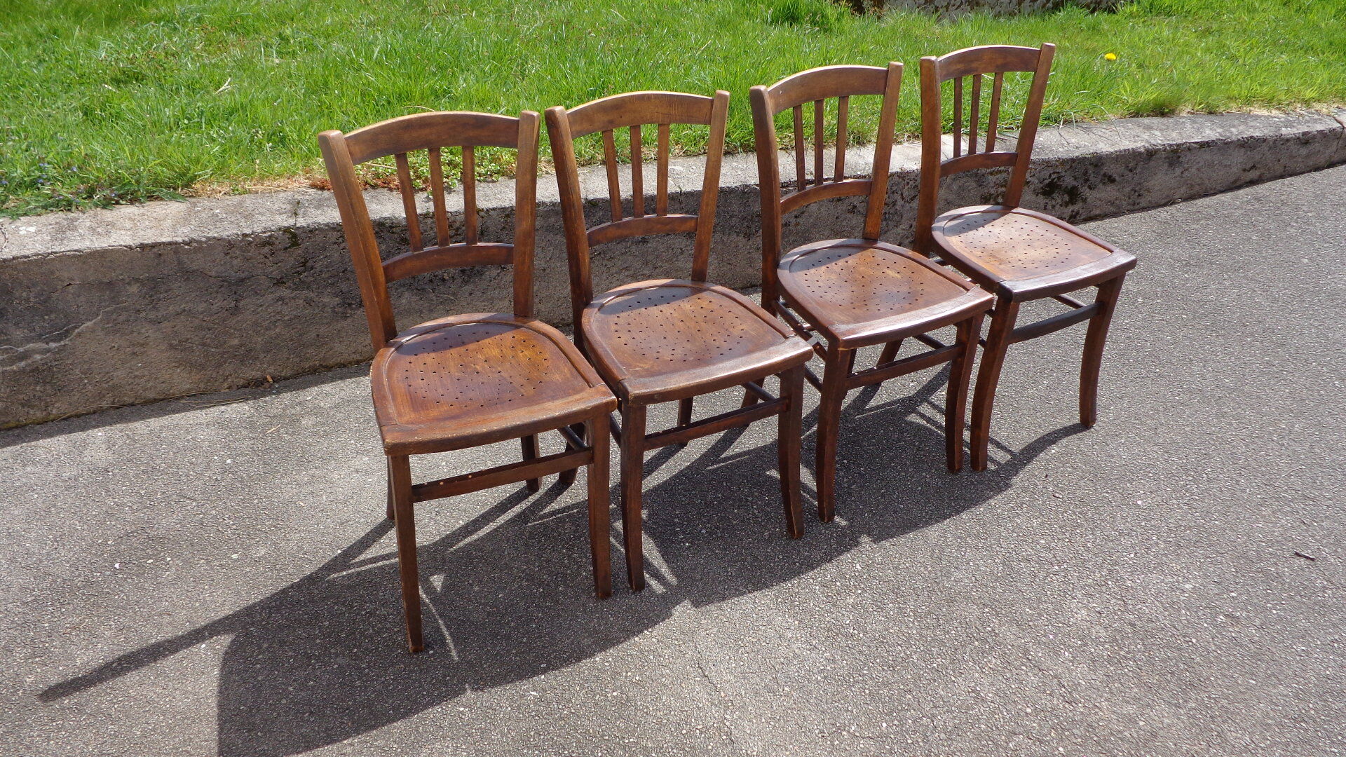 Set of bistro chairs