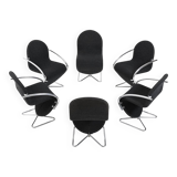 Verner Panton for Fritz Hansen 1973 Series 1-2-3 Butterfly Base