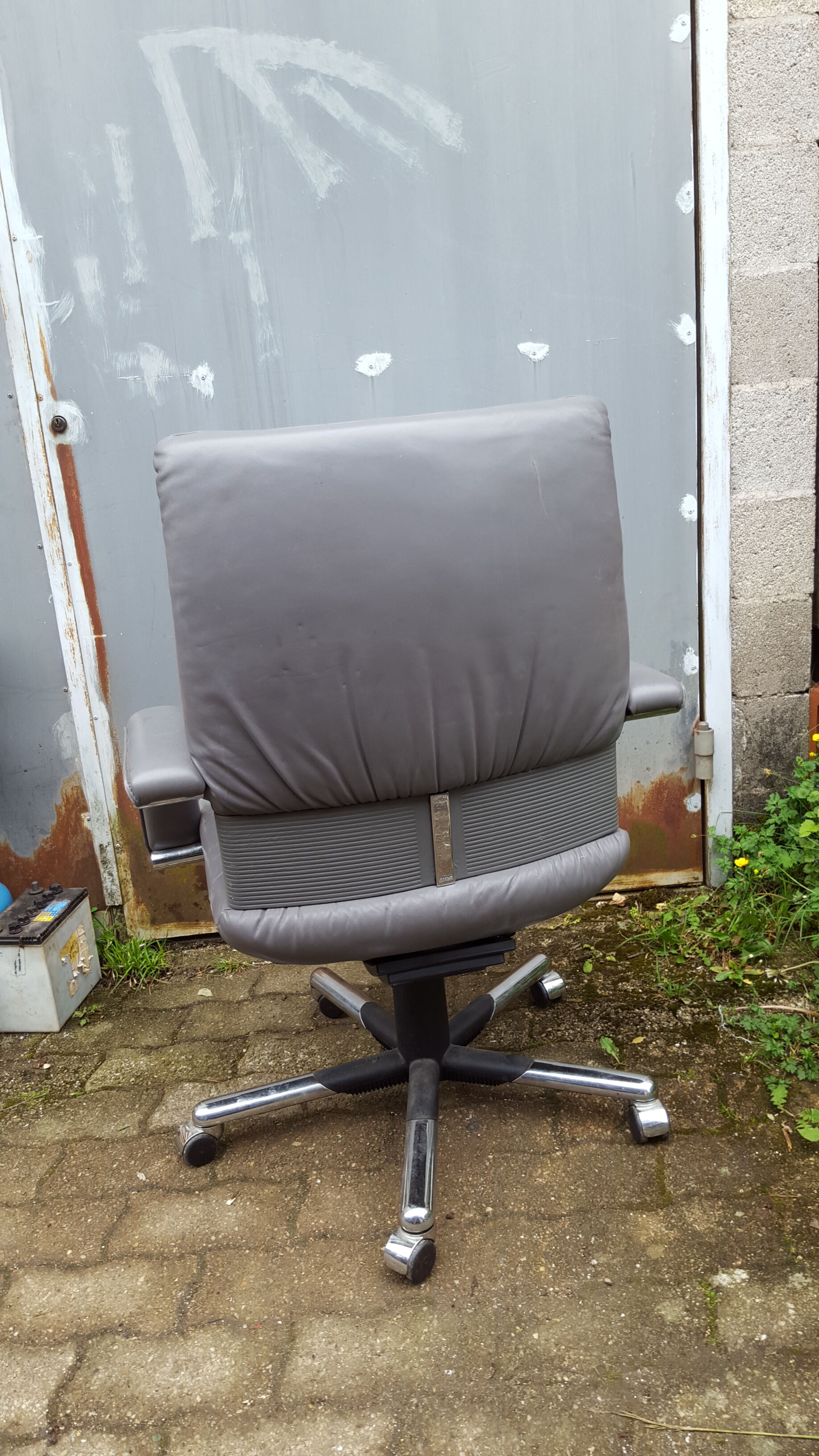 Mario Bellini leather office chair edition Vitra