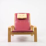 llmari Lappalainen for Asko vintage chair model 'Pulkka'