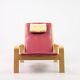 llmari Lappalainen for Asko vintage chair model 'Pulkka'