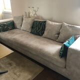 4-seater fabric sofa