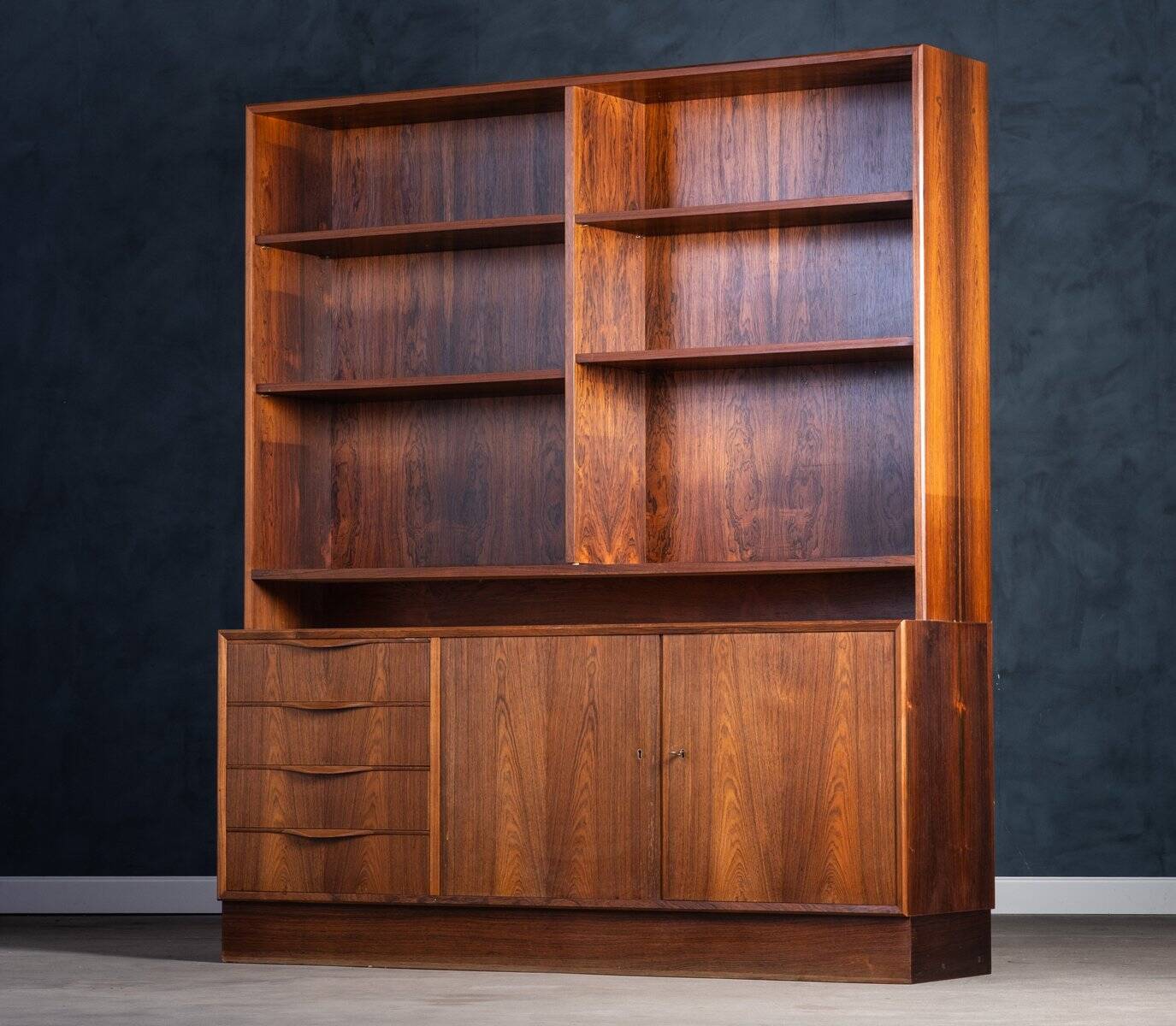 Wall Console in Rosewood by Erling Torvits, 1960s