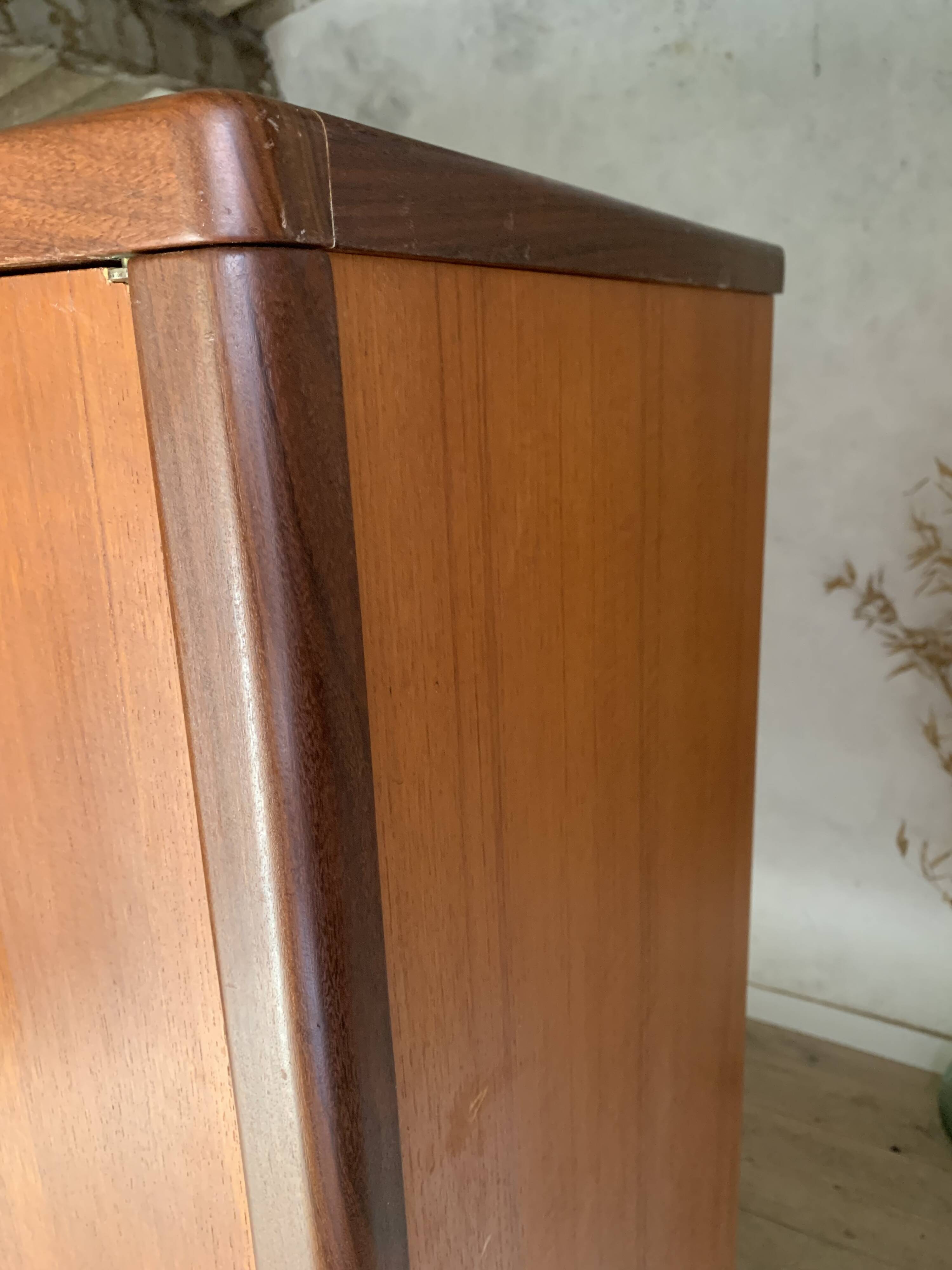 Scandinavian vintage teak wardrobe