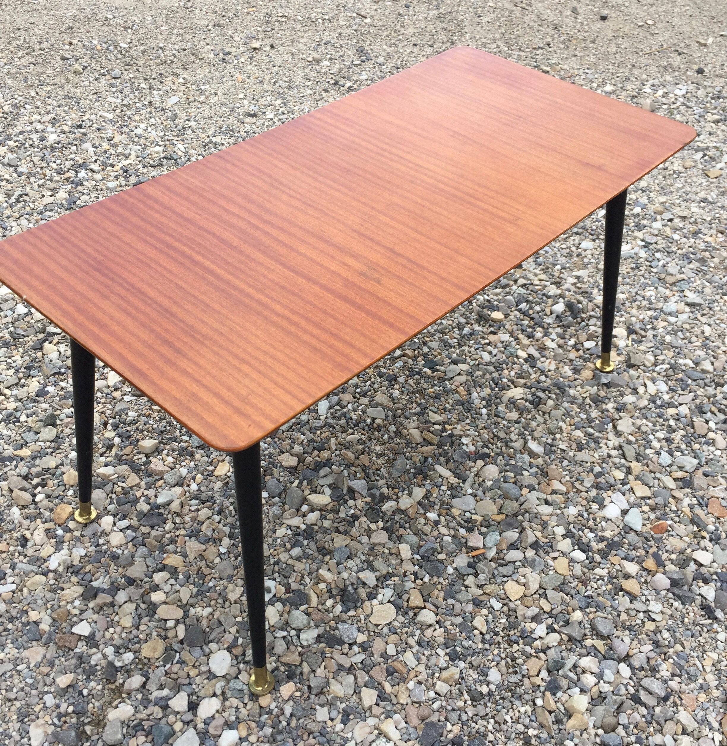 Scandinavian teak coffee table