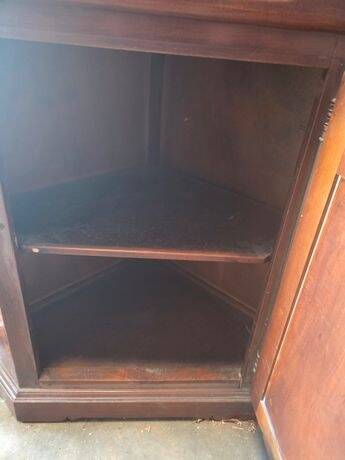 Rustic solid wood corner furniture