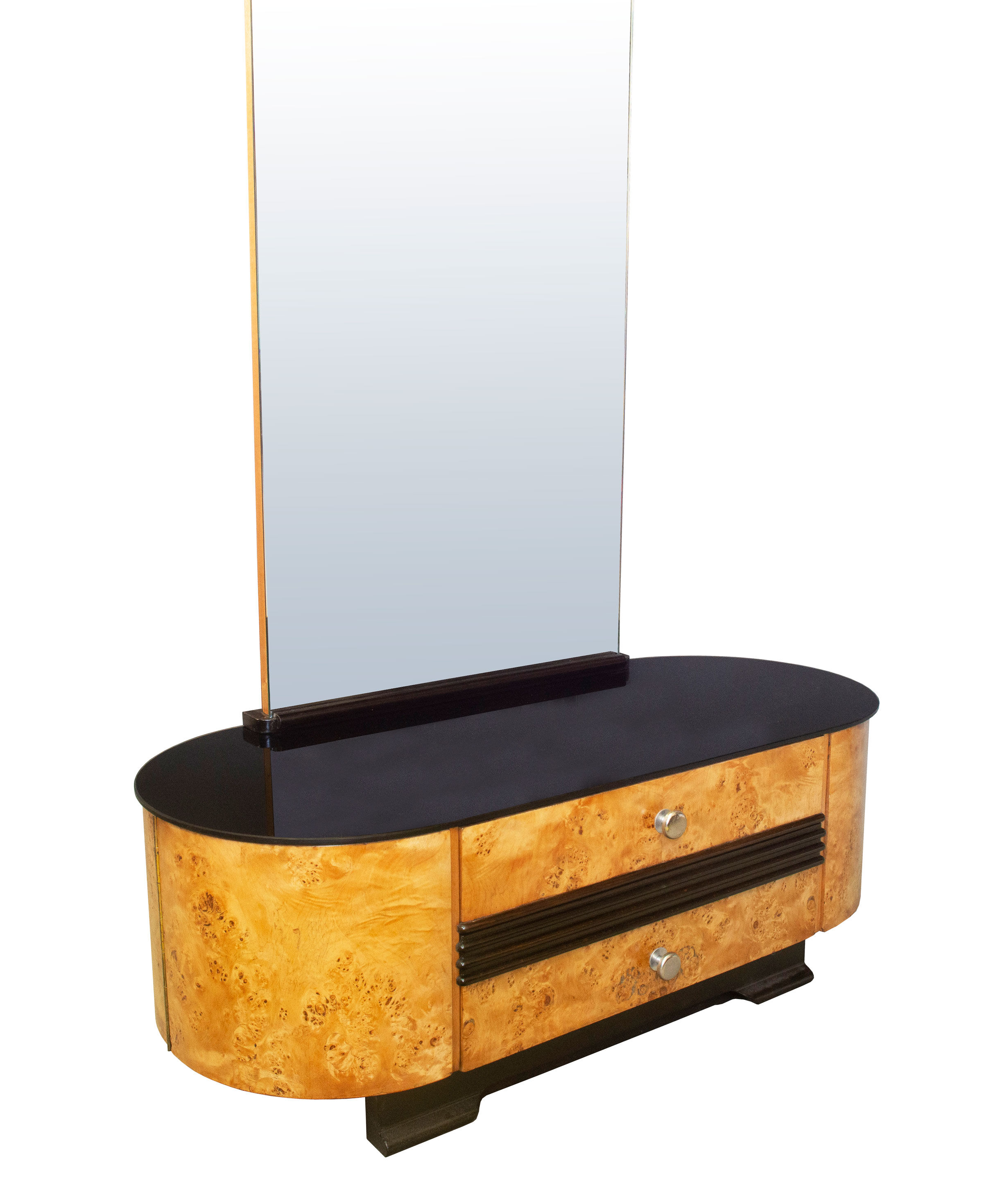 1950's mid century dressing table by Jindrich Halabala for UP Brno