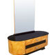 1950's mid century dressing table by Jindrich Halabala for UP Brno
