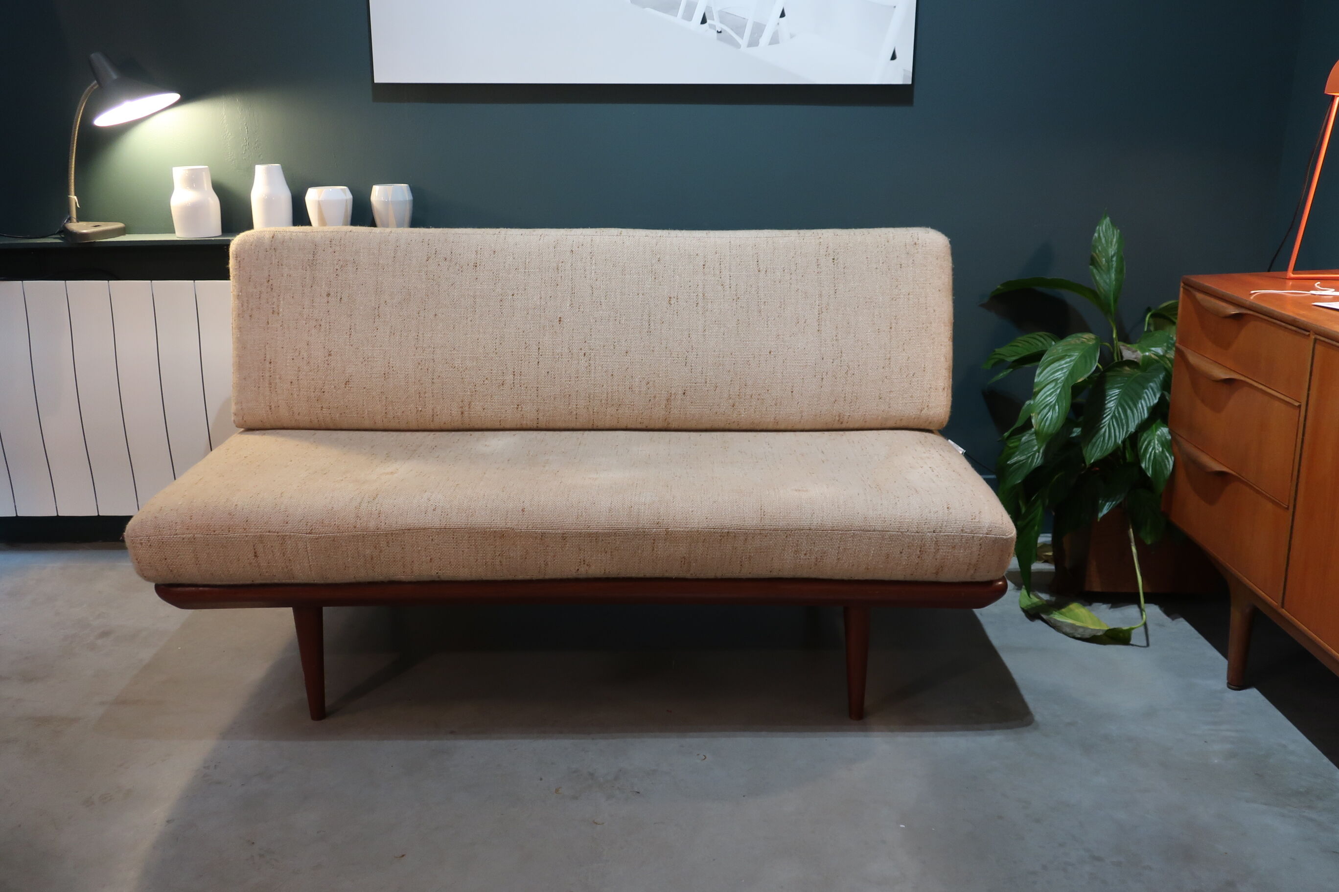 Danish teak bench 60